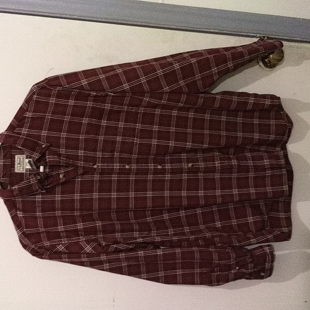 L.l. Bean long-sleeve button-up overshirt